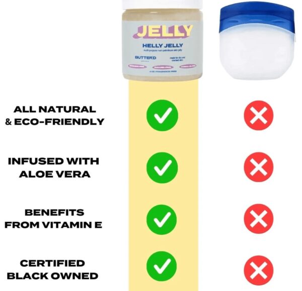 Butter'd Bodycare Helly Jelly Skin Jelly  6oz - Image 2